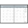 HOD26502 - 14-month Academic Monthly Planner, Academic, Julian Dates, Monthly, 14 Month, July 2025 to August 2026, 1 Month Double Page Layout, 8 1/2" x 11" Sheet Size, 2.13" x 1.88" Block, Wire Bound