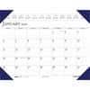 HOD180HD - Eco-friendly Executive Calendar Desk Pad, Julian Dates, Monthly, 1 Year, January 2026 to December 2026, 1 Month Single Page Layout, 24" x 19" Sheet Size, 2.38" x 3.38" Block, Desk Pad, Multi