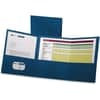 OXF59802 - Letter Pocket Folder, 8 1/2" x 11", 150 Sheets Capacity, 3 Pocket(s), Paper, Blue, Durable, 20 / Box
