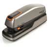 SWI48207 - Optima Grip Electric Stapler, Staples Upto 20 Sheet of 20lb Paper, Holds Upto 105 Staple, Half Strip, Staple Size: 0.25", 0.37" Throat Depth, 4 x AA Battery Included, Silver, Black, Plastic, 1 Each