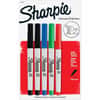 SAN37675PP - Precision Permanent Markers, Ultra Fine Marker Point, Assorted Ink, 5 / Pack