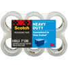 MMM38506 - Heavy-Duty Shipping/Packaging Tape, 54.60 yd Length x 1.88" Width x 3.1 mil Thickness, 3" Core, Clear, Synthetic Rubber Resin, Rubber Resin Backing, Breakage Resistance