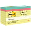 MMM654144B - Notes Original Notepads, 1800, 3" Flag/Note Width x 3" Flag/Note Length, Square, 100 Sheets per Pad, Unruled, Canary Yellow, Paper, Removable, 18 / Pack