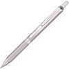 PENBL407A - EnerGel Alloy Rollerball Pen, 0.7 mm Medium Pen Point, Refillable, Retractable, Black Ink, Gel-based, Metallic Silver Metal Barrel, Stainless Steel Tip, 1 Each