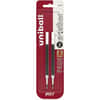 UBC70207PP - 207 Gel Pen Refill, 0.70 mm , Medium Point, Black Ink, Super Ink, 2 / Pack