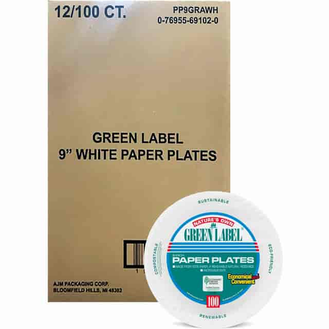 Economy Paper Plates, 9 Economy Paper Plates, 9