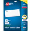 AVE8195 - Easy Peel Inkjet Return Address Labels, 2/3" Width x 1 3/4" Length, Permanent Adhesive, Rectangle, Inkjet, Matte, White, Paper