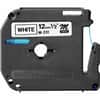 BRTM231 - P-touch Nonlaminated M Series Tape Cartridge, 1/2" Width, Direct Thermal, White, Non-laminated, Self-adhesive, 1 Each