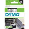DYM41913 - D1 Electronic Tape Cartridge, x 3/8" Width, Thermal Transfer, White, Polyester, 1 Each