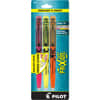 PIL46507 - Highlighters, Chisel Marker Point, Erasable, Assorted Ink, Multipurpose, 3 / Set