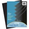 PAC101187 - Card Stock Sheets, Letter, 8 1/2" x 11", 65 lb Basis Weight, Sustainable Forestry Initiative (SFI), Heavyweight, Acid-free, Lignin-free, Black, 1 Pack