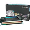 LEXC734A1CG - Original Standard Yield Laser Toner Cartridge - Cyan - 1 Each, 6000 Pages, 1 Each