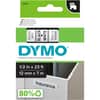 DYM45013 - D1 Electronic Tape Cartridge, 1/2" Width x 23 ft Length, Thermal Transfer, White, Polyester, 1 Each