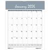 HOD331HD - Bar Harbor 12-Month Wall Calendar, Julian Dates, Monthly, 12 Month, January 2027 to December 2027, 1 Month Single Page Layout, 8 1/2" x 11" Sheet Size, Blue/Gray Sheet, 1" x 1.25" Block, Wire Bound