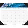 HOD193 - EarthScapes Sea Life Desk Pads, Julian Dates, Monthly, 12 Month, January 2027 to December 2027, 1 Month Single Page Layout, 22" x 17" Sheet Size, 2.25" x 3.06" Block, Desk Pad, White