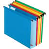 PFX6152X2ASST - 1/5 Tab Cut Letter Recycled Hanging Folder, 8 1/2" x 11", Capacity2" Expansion, Assorted, 10% Recycled, 20 / Box