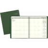 AAG70260G60 - Recycled Planner, Large, Monthly, 13 Month, January 2027 to January 2028, 1 Month Double Page Layout, 9" x 11" Sheet Size, Sand Sheet, Wire Bound, Desktop, Green