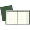 AAG70260G60 - Recycled Planner, Large, Monthly, 13 Month, January 2026 to January 2027, 1 Month Double Page Layout, 9" x 11" Sheet Size, Sand Sheet, Wire Bound, Desktop, Green