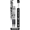 ZEB27112 - STEEL 3 Series F-301 Retractable Ballpoint Pen, 0.7 mm Fine Pen Point, Refillable, Retractable, Black Ink, Stainless Steel Barrel, 1 Pack