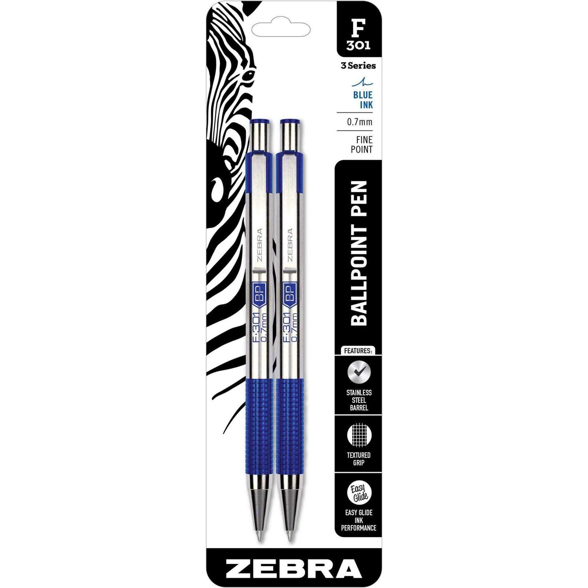 F-301 Retractable Ballpoint Pen by Zebra® ZEB27120