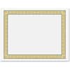 GEO21015 - Diplomat Printable Certificates, 24 lb Basis Weight, 11" Width x 8.5" Length, Inkjet, Laser Compatible, Gold with White Border, Parchment Paper, 50 / Pack