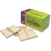 PAC377501 - Regular Craft Sticks, Art Project, Craft Project, 5.50" Height x 0.37" Width x 4.50" Length, Natural, Natural Wood, 1 Box