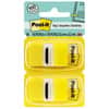 MMM680YW12 - Yellow Flag Value Pack, 600 x Yellow, 1" Flag/Note Width x 1 3/4" Flag/Note Length, Rectangle, Unruled, Yellow, Removable, Writable, Repositionable, Dispenser Included, 50/Dispenser Box, 12 / Box