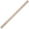 ACM10431 - Hardwood Meterstick, 39.5" Length, 1/8 Graduations, Metric Measuring System, Wood, Woodgrain, 1 / Each