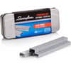 SWI35556 - Optima Premium Staples, Standard, 1/4" Leg, Holds 40 Sheet(s), Silver, Metal, 0.3" Height x 0.5" Width, 210 Per Strip, 3750 / Box