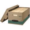 FEL1270101 - STOR/FILE Recycled File Storage Box, Internal Dimensions: 12" Width x 24" Depth x 10" Height, External Dimensions: 12.9" Width x 25.4" Depth x 10.3" Height, Media Size Supported: Letter