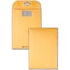 QUA43468 - 6 x 9 Postage Saving ClearClasp Envelopes with Reusable Redi-Tac Closure, 6" Width x 9" Length, 28 lb, Clasp, Kraft, 100 / Box