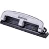 ACI2101 - EZ Squeeze&trade; 12 Three-Hole Punch, 3 Punch Head(s), 12 Sheet, 9/32" Punch Size, 3" Width x 1.6" Height, Black, Silver