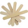 MIIMDS202075 - Tongue Blades, Sterile, 6" Length, Wood, Wood Grain, 100 / Box
