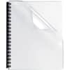 FEL52311 - Crystals Clear Oversize PVC Covers, 11.3" Height x 8.8" Width x 0" Depth, For 8 3/4" x 11 1/4" Sheet, Rectangular, Clear, PVC Plastic, 1 Pack