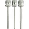 CSIINB - Inflating Needles Retail Pack, for Inflator, Nickel Plated, Silver, 3 / Pack