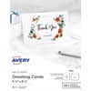 AVE3265 - Half-Fold Greeting Cardsfor Inkjet Printers, 5&frac12;" x 8&frac12;", 5 1/2" x 8 1/2", Matte, Pre-scored, Printable, Double-sided, Heavyweight, Matte White, 120 / Box