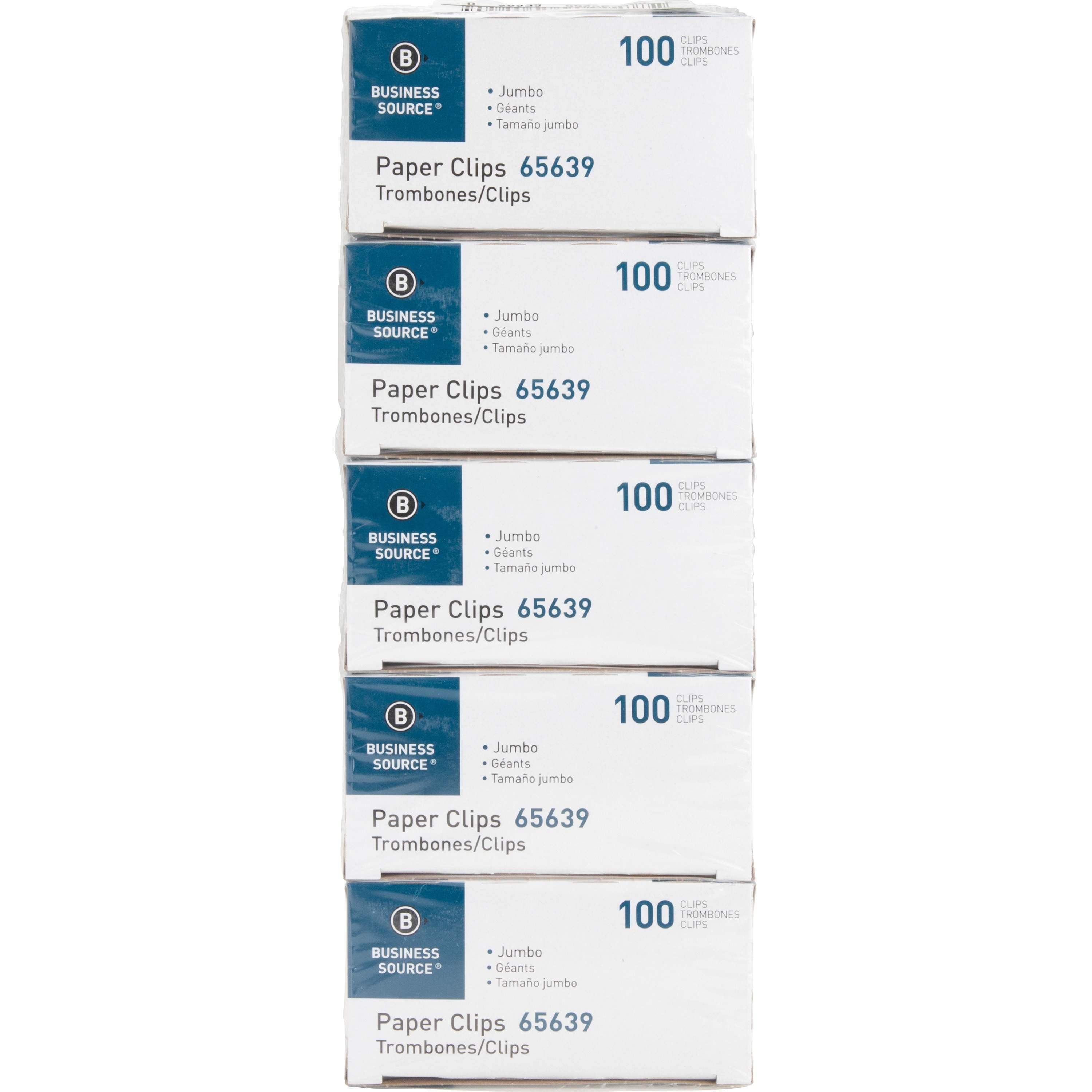 Paper Clips by Business Source BSN65639 | OnTimeSupplies.com