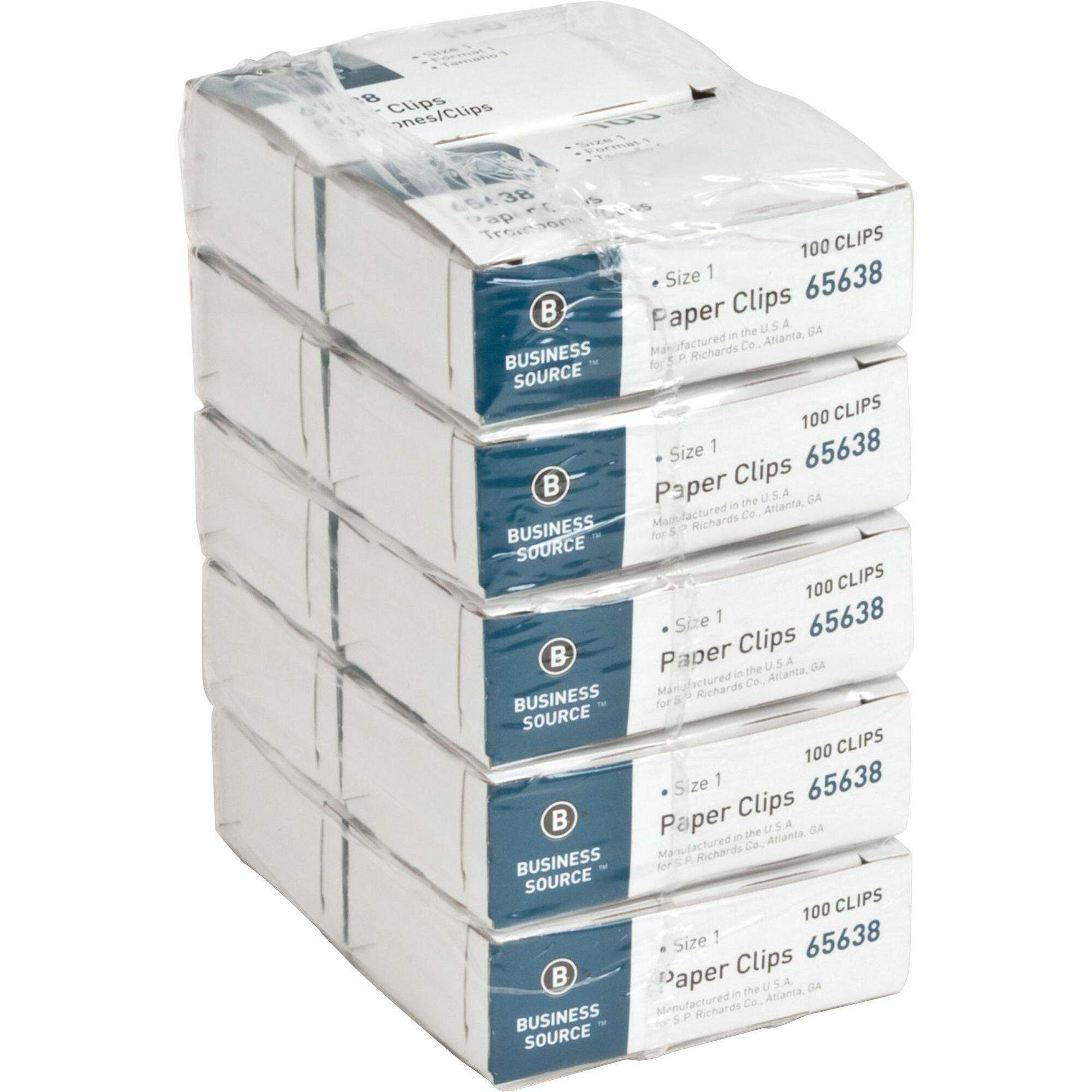 Paper Clips by Business Source BSN65638 | OnTimeSupplies.com