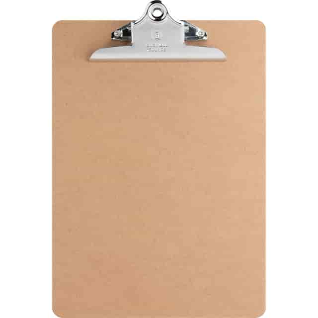 Business Source Hardboard Clipboard - Standard - 9 Business Source Hardboard Clipboard - Standard - 9