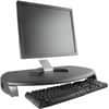 KTKMS280B - Monitor Stand with Keyboard Storage, Up to 21" Screen Support, 80 lb Load Capacity, LCD, CRT Display Type Supported, 3" Height x 23" Width x 13.25" Depth, Desktop, Medium Density Fiberboard (MDF)