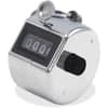 AVT9841000 - Hand Model Tally I Tally Counter, 4 Digit, Finger Ring, Handheld, Chrome
