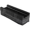 LEO74515 - Peel-away Felt Whiteboard Eraser, 5" Length, Easy-grip Handle, Black, White, Felt, 1 Each