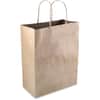 COS091565 - Premium Large Brown Paper Shopping Bags, 13" Length x 10" Width, Kraft, Paper, Shopping, 50 / Box
