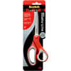 MMM1428 - Multipurpose Scissors, 8" Overall Length, Straight-left/right, Stainless Steel, Red, Silver, 1 Each