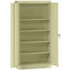 TNN1470PY - Putty Standard Cabinet, 36" Width x 18" Depth x 72" Height, 5 x Shelf(ves), 2 x Standard Door(s), Heavy Duty, Adjustable Shelf, Locking Door, Hinged Door, Reinforced, Carrying Handle, Durable, Putty