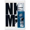 CHA01184 - Capital Letters, 38 x Capital Letters Shape, Self-adhesive, Helvetica Style, 6" Height x 15" Length, Black, Vinyl, 38 / Pack