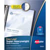 AVE74131 - Super-Heavyweight Sheet Protectors, 10 x Sheet Capacity, For Letter 8 1/2" x 11" Sheet, 3 x Holes, Ring Binder, Top Loading, Clear, Polypropylene, 50 / Box