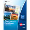 AVE13401 - Clear Mixed Format Photo Album Pages, 10ct (13401), 4" Width x 6" Length, 3-ring Binding