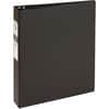 AVE03401 - Standard Binder, 1.5" Round Rings, Black Binder (03401), 1 1/2" Binder Capacity, Letter, 8 1/2" x 11" Sheet Size, 275 Sheet Capacity, 2 1/10" Spine Width, 3 x 1.50" Ring, Fastener: Round Ring