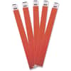 AVT75441 - Tyvek&reg; Wristbands, 3/4" Width x 10" Length, Rectangle, Red, Tyvek, Adhesive Closure, 100 / Pack